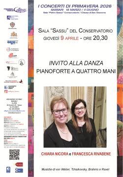 2026 PRIMAVERA 9 APRILE PF 4 MANI